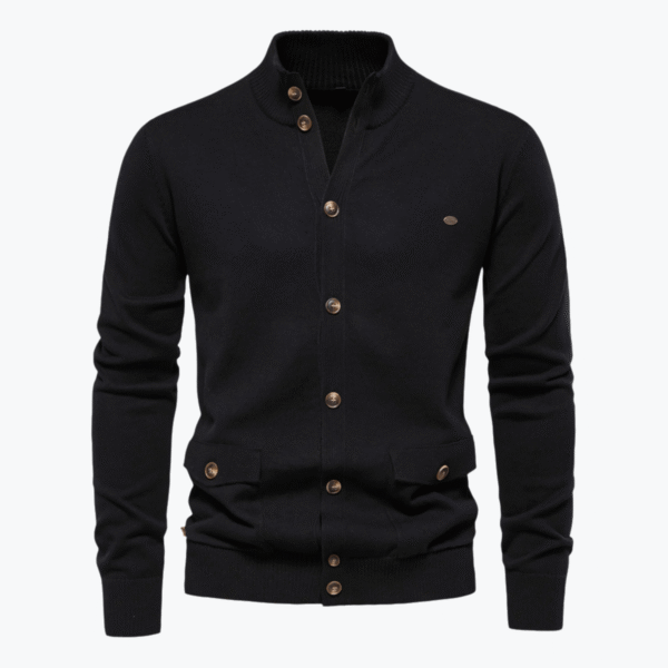 Business Casual Solid Color Sweater
