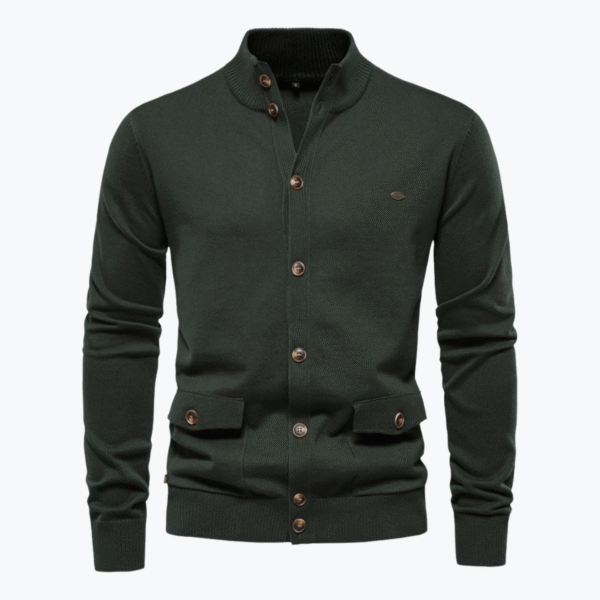 Business Casual Solid Color Sweater