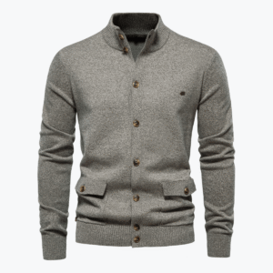 Business Casual Solid Color Sweater