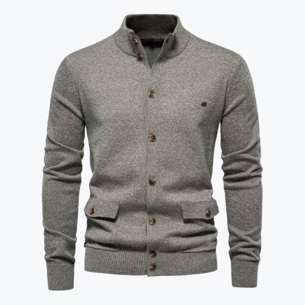 Business Casual Solid Color Sweater