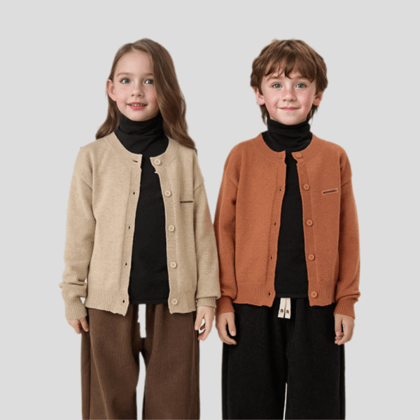 Children's Cardigan Sweater Coat
