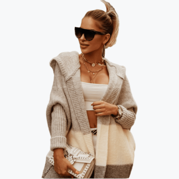 Knitted Cardigan Sweater