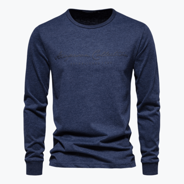 Men's Pure Cotton Long Sleeve T-Shirt
