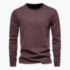 Men's Pure Cotton Long Sleeve T-Shirt
