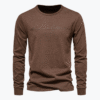 Men's Pure Cotton Long Sleeve T-Shirt