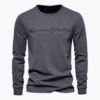 Men's Pure Cotton Long Sleeve T-Shirt