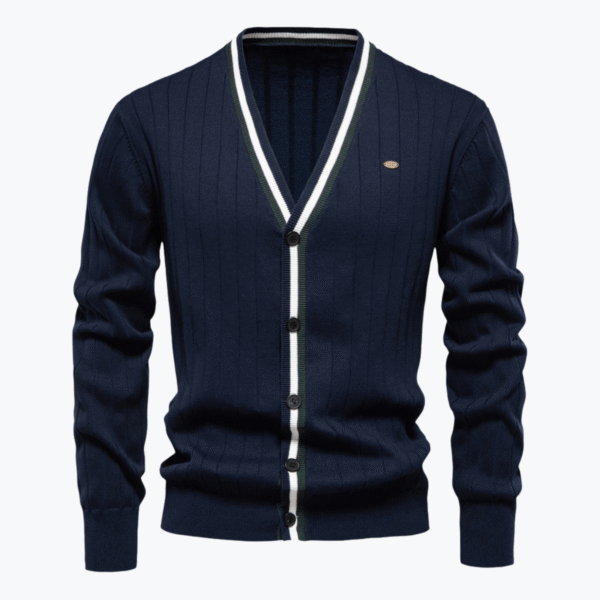 Men's Long Sleeve Knitted Jacket