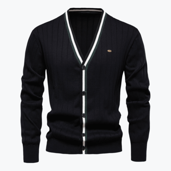 Men's Long Sleeve Knitted Jacket
