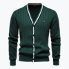Men's Long Sleeve Knitted Jacket