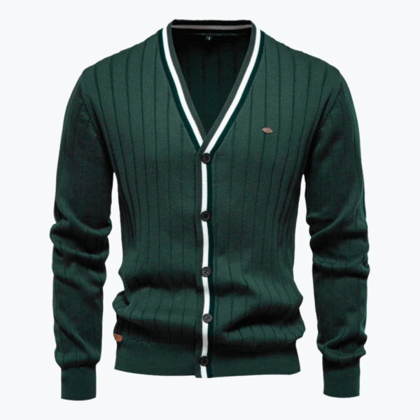 Men's Long Sleeve Knitted Jacket