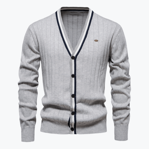 Men's Long Sleeve Knitted Jacket