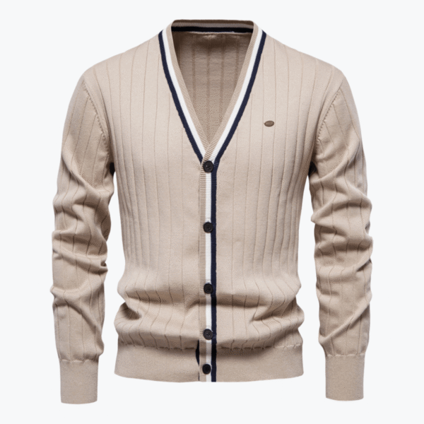 Men's Long Sleeve Knitted Jacket