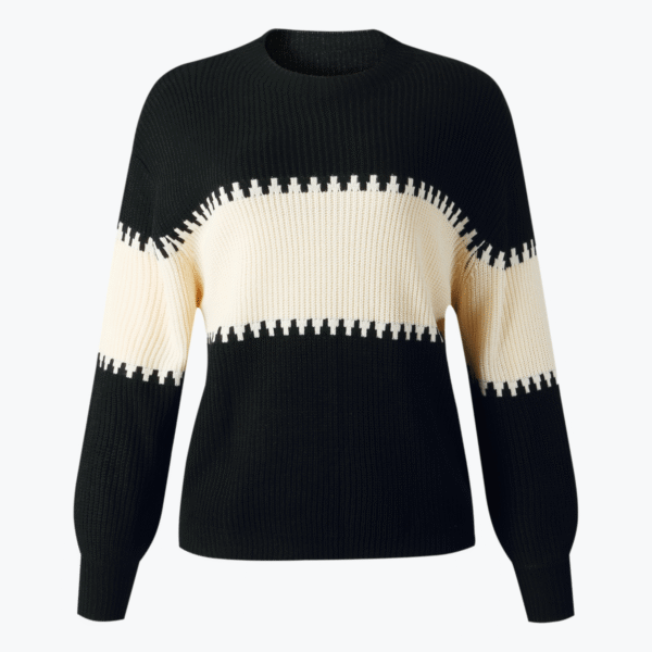 Round Neck Women's Coat