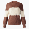 Round Neck Women's Coat