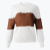 Round Neck Women's Coat