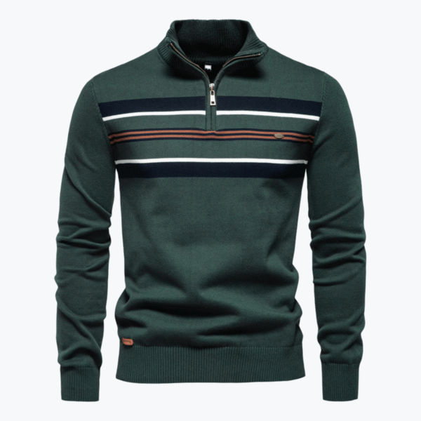 Semi-Zipper Men's Sweater