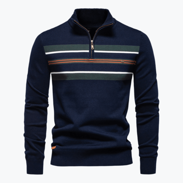 Semi-Zipper Men's Sweater