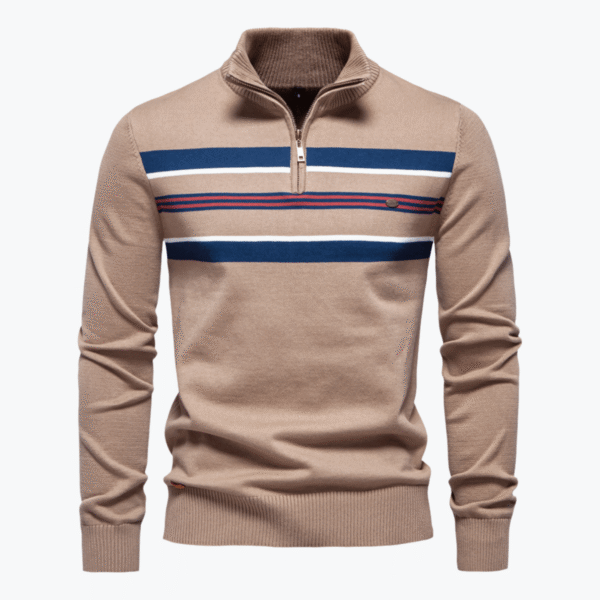 Semi-Zipper Men's Sweater