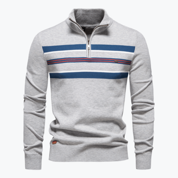 Semi-Zipper Men's Sweater