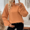 Turtleneck Casual Sweater