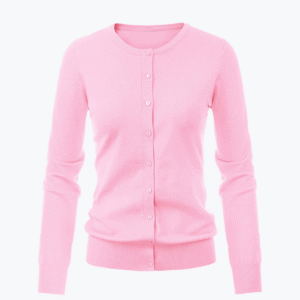 Women's Round Neck Cardigan Knitted