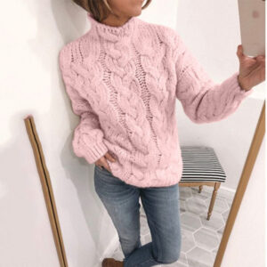 Women's Fashionable Turtleneck Sweater