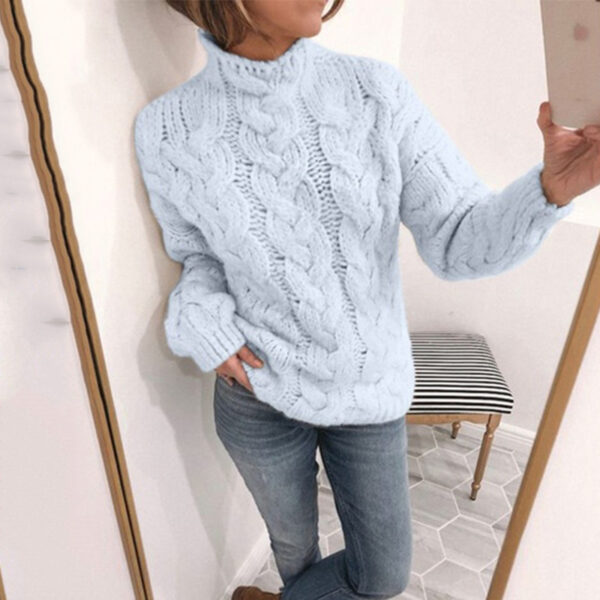 Women's Fashionable Turtleneck Sweater