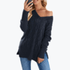 Women's V-Neck Knit Sweater