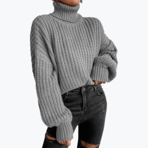 Women's Pullover Turtleneck Sweater