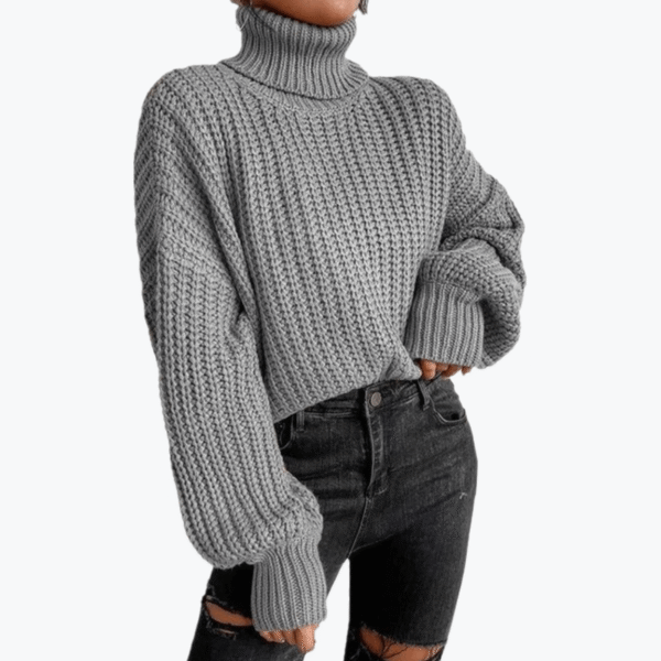Women's Pullover Turtleneck Sweater