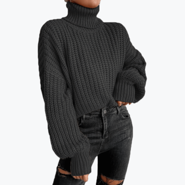 Women's Pullover Turtleneck Sweater