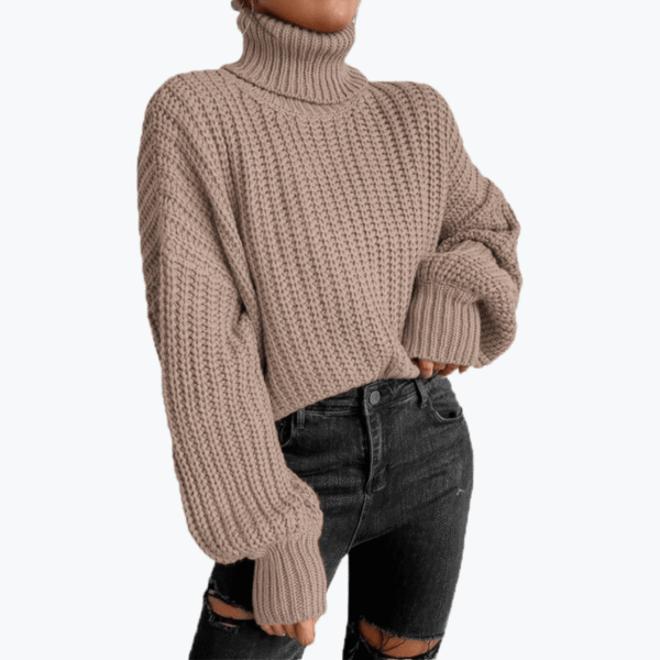 Women's Pullover Turtleneck Sweater