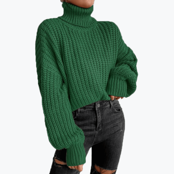 Women's Pullover Turtleneck Sweater