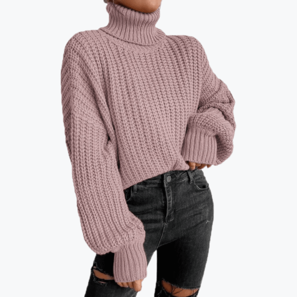 Women's Pullover Turtleneck Sweater