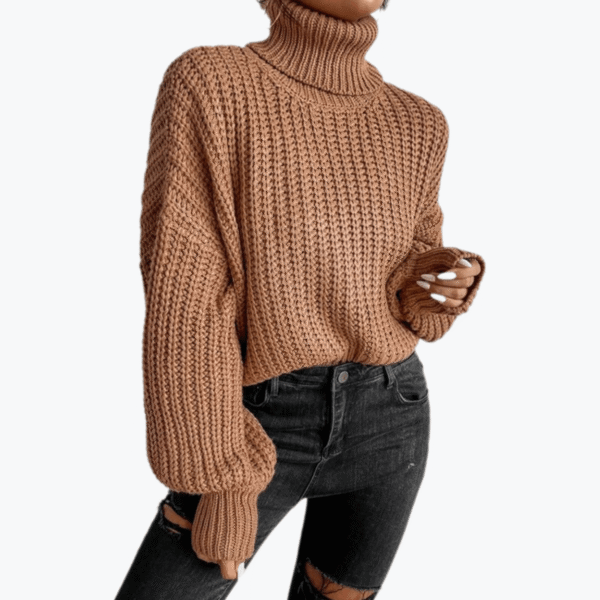 Women's Pullover Turtleneck Sweater