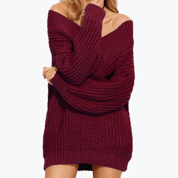 Women's Loose Sweater Dress