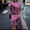 Women's Sweater Skirt Suit