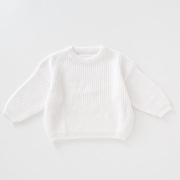 Baby Solid Color Sweater