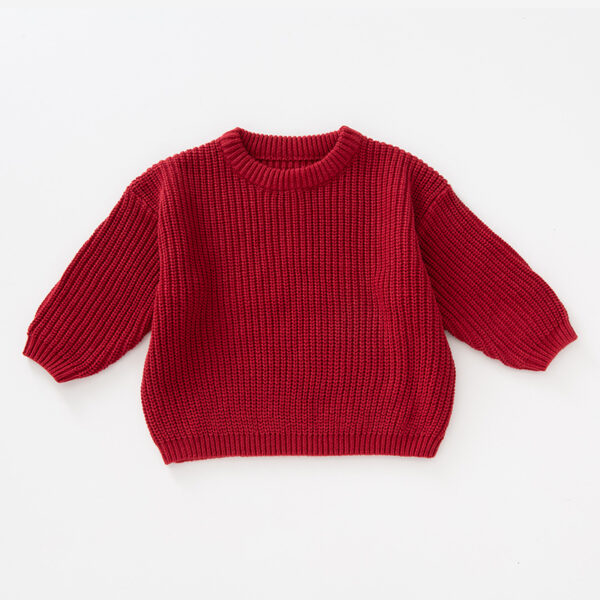 Baby Solid Color Sweater