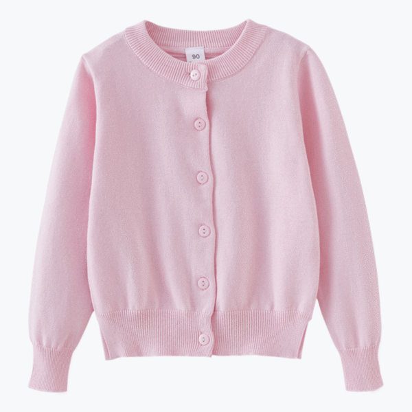 Children's Solid Color Sweater