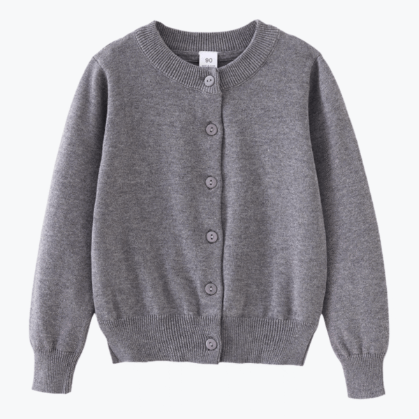 Children's Solid Color Sweater