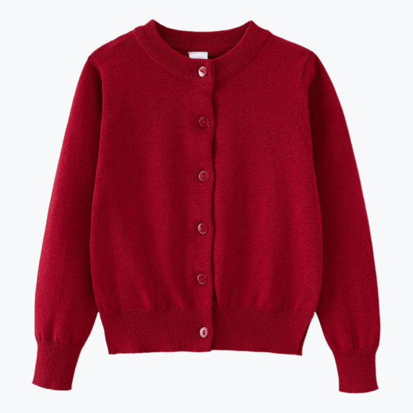 Children's Solid Color Sweater