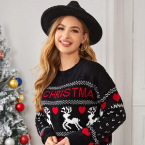 Knitted Pullover Sweater