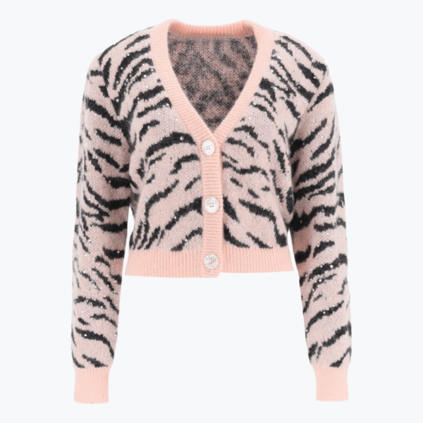 Mohair Cardigan Sweater